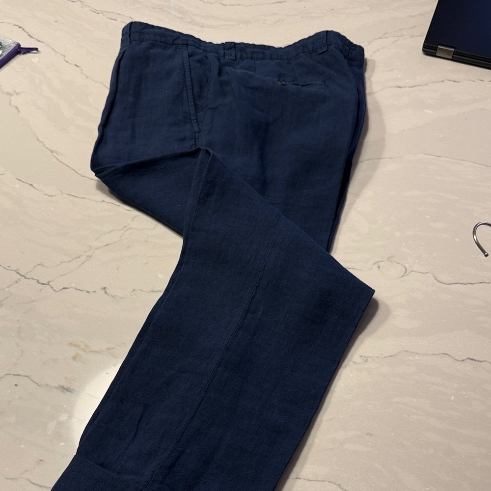 Brunello Cucinelli Men's Navy Pants